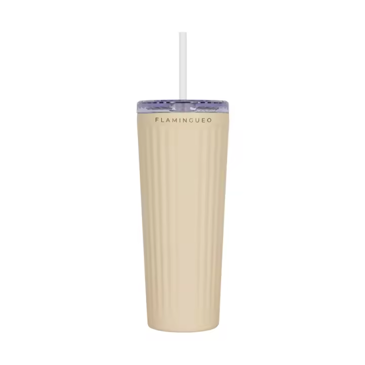 Flamingueo Vaso Termico - Taza Termo Acero Inoxidable Termo Cafe Para Llevar Bebidas Frías 24h y Calientes 10h Taza con Tapa 0,8 Litros - 1