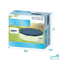 Cobertor para piscinas desmontables INTEX metal y prism frame 366 cm - details 6