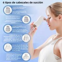 Limpiador De Puntos Negros Eléctrico Con Ciclo De Burbujas Acné Quemaduras De La Piel Instrumento De Succión Para Limpieza Facial - details 9