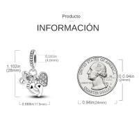 Pulsera Ajustable De Encanto De Conejo Original Plata Esmaltada Para Mujer Joyería De Moda Hecha a Mano Con Cuentas De Zirconia - details 27