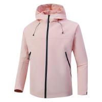 Chaqueta De Cierre Para Mujer Casual Con Capucha Color Sólido Transpirable Impermeable Y Antigolpes Para Camping Y Escalada Al Aire Libre - details 63