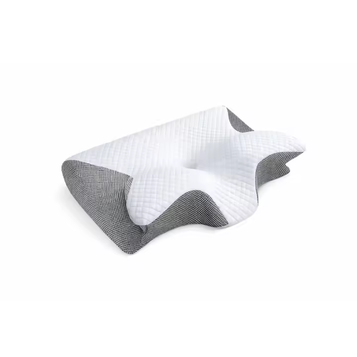 Almohada Cervicales y Cuello, 2 en 1 Almohada Ergonómico Espuma de Memoria, Almohadas Ortopedica. - 1