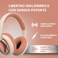 Auriculares de Bluetooth Cascos Inalámbricos de Diadema con Bajo potente y 24H de Autonomía TEISCHE - details 0