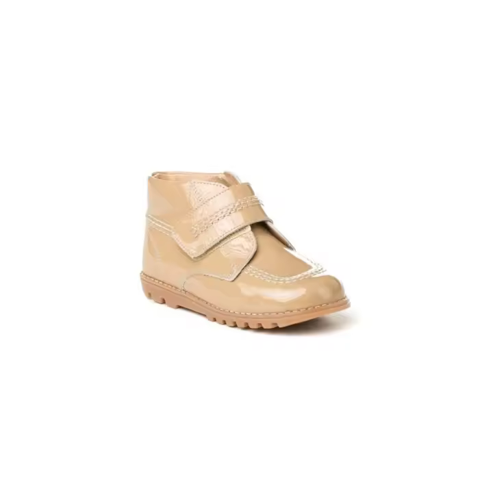 Angelitos Botines de Charol Infantiles con Protector de Talones y Punteras - 1