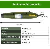 Mini Sándwich De Tipo Pluma Herramienta De Moldeo Para Modelos DIY Máquina De Bricolaje 110V-220V 18W Pulidora De Ranura - details 14