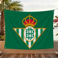 Bandera De Decoración Para Jardín Y Pared Interior Y Exterior De R-Real Betis Balompie Bandera De Casa Con Palo De Plástico - details 4