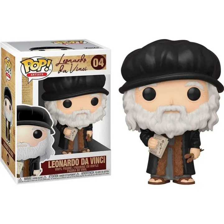 Figura Pop Leonardo Davinci - 1