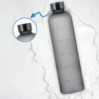 Botella De Agua 30oz Con Marcador De Tiempo Deportiva De Gran Capacidad Reutilizable Para Exteriores Viaje Portátil Sellada Bebida - details 5