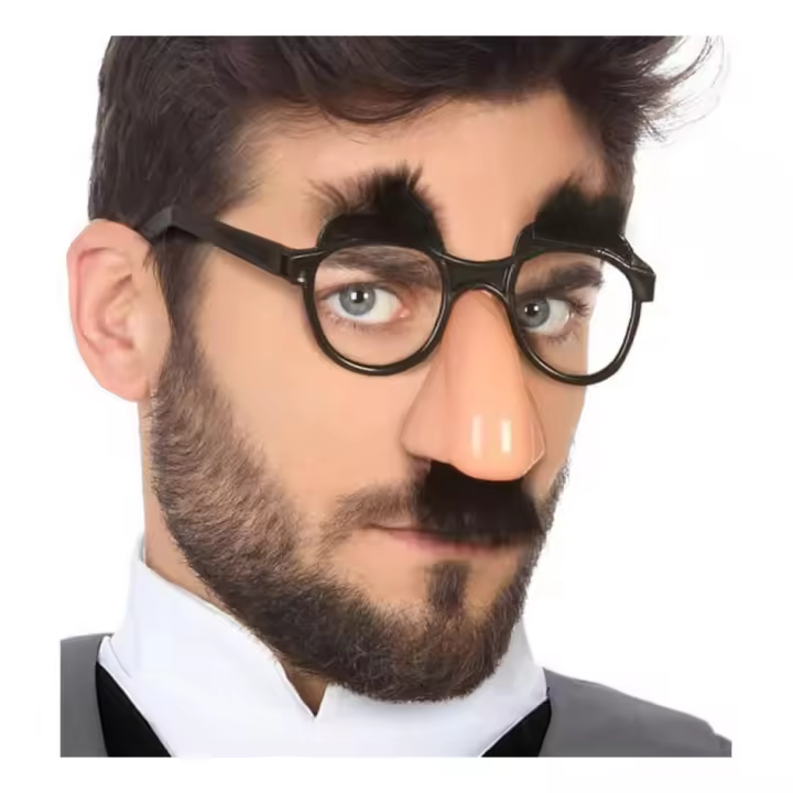 Atosa Gafas con Nariz, Bigote y Cejas - 1