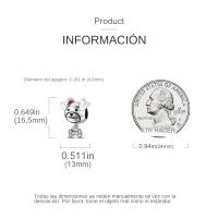 Pulsera Ajustable De Encanto De Conejo Original Plata Esmaltada Para Mujer Joyería De Moda Hecha a Mano Con Cuentas De Zirconia - details 87