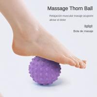 Bola De Masaje Duradera TPE Espinosa Para Punto Triger Deporte Fitness Alivio Del Dolor En Mano Y Pie Relajador De Fascia Plantar 4.5cm - details 2