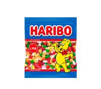 HARIBO MINI TROPIFRUTTI 1KG Haribo MINI FRUTAS TROPICALES son los clásicos mini caramelos de goma con forma de frutas, que combina una irresistible textura y un irresistible sabor a frutas tropicales. Sabor de Haribo original calidad de confianza - details 2