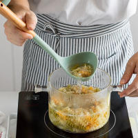 Set De Utensilios De Cocina De Silicona 5 Piezas Con Mango De Madera No Atrapa Adherido Espátula Antiadherente Cuchara De Fritura Cuchara De Arroz Herramienta De Cocina Ecológica - details 6