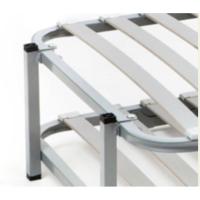 Cama Nido Canguro Metálica Reforzada con Somier Superior e Inferior | Estructura de Acero, Láminas de Madera y Ruedas de Arrastre | Ahorro de Espacio | Grupo Mamapla - details 2