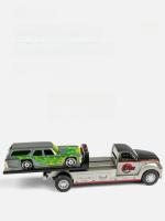 Mini Camión De Transporte De Doble Piso De Aleación Juguete Premium Para Niños Con Acción De Resorte Vehículo De Diversión Y Aventura Infinita - details 11