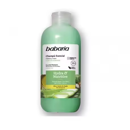 BABARIA CHAMPÚ ESENCIAL HYDRA & NUTRITIVE 500 ML - 1