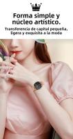 Reloj De Moda Elegante Para Mujer OLEVS De Acero Inoxidable Resistente Al Agua Cuarzo Reloj De Pulsera Simple Y Elegante - details 4