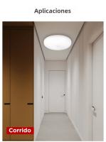 Lámpara De Techo Con Sensor De Movimiento LED Para Iluminación Nocturna Interior Sensor Radar Para Habitaciones Pasillos Baño Luz Inteligente Para El Hogar - details 11