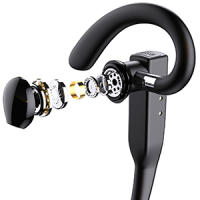 Business Headset,2025 Wireless Over Ear Auriculares con Micrófono, con Estuche de Carga de 500 MA, para Dispositivos con o con Adaptador - details 3