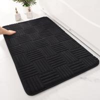 Alfombra De Baño Absorbente Y Antideslizante Estilo Rayado Gruesa Para Sala De Baño Ducha Entrada Resistente a La Suciedad - details 9