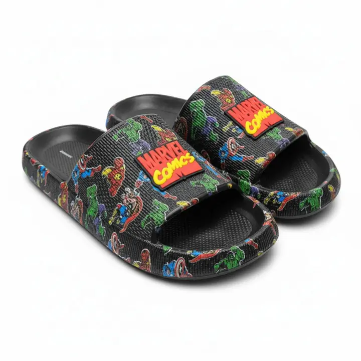 Chanclas Pala Marvel Comics Negro Hombre 85796 - 1