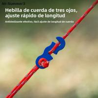 4Pcs Cordones De Camping Reflector Para Tienda De Campaña Con Hebilla Resistentes Al Viento Accesorios Para Canopy Y Tarp - details 3