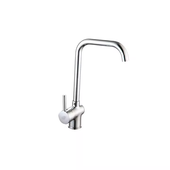DP GRIFERÍA Grifo Monomando Cocina Terek - Caño Giratorio, Base Metálica, Certificado CE - 1