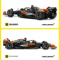 McLaren MCL60 F1 Miniatura De Coche De Acción a Escala 1:24 Juguetes De Aleación De Metal Con Ruedas Giratorias Regalo Para Niños - details 2