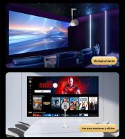 Proyector Inteligente Native 1080P Touyinger Con Android 13 WiFi Bluetooth Para Teatro En Casa Resolución Optica 1280x720dpi Luz LED 12000 Lumens - details 11