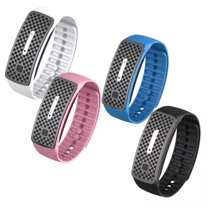 Reloj Repelente De Mosquitos Ultrasonador Para Adultos Y Niños Pulsera Asesina De Insectos Recargable Por USB - 1