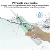 Irrigador Oral Eléctrico Portátil Inteligente Con 4 Jetas 3 Modos Recargable Limpieza Dental Para Uso Diario Y Viajes - details 0