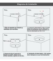 Lámpara De Techo LED Con Sensor De Movimiento PIR 6W 12W 18W AC 85-265V Luz De Pasillo Interior Instalación En Techo - details 12