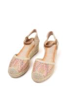 Paloma Wang Sandalias alpargatas de cuñas para mujer con plataforma y plantilla almohadilla - details 2
