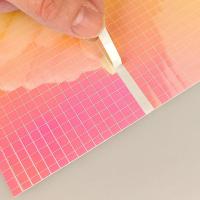 Nueva Cinta De Espejo De Vidrio Mosaico Autoadhesiva Para DIY Manualidades Decoración De Pared Hogar Y Fiestas - details 3