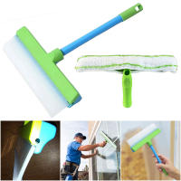 Kit De Limpieza De Ventanas Reutilizable Multifuncional Escáner Resistente Al Desgaste Microfibra Mopa Para Ducha Espejo Puerta Coche - details 3