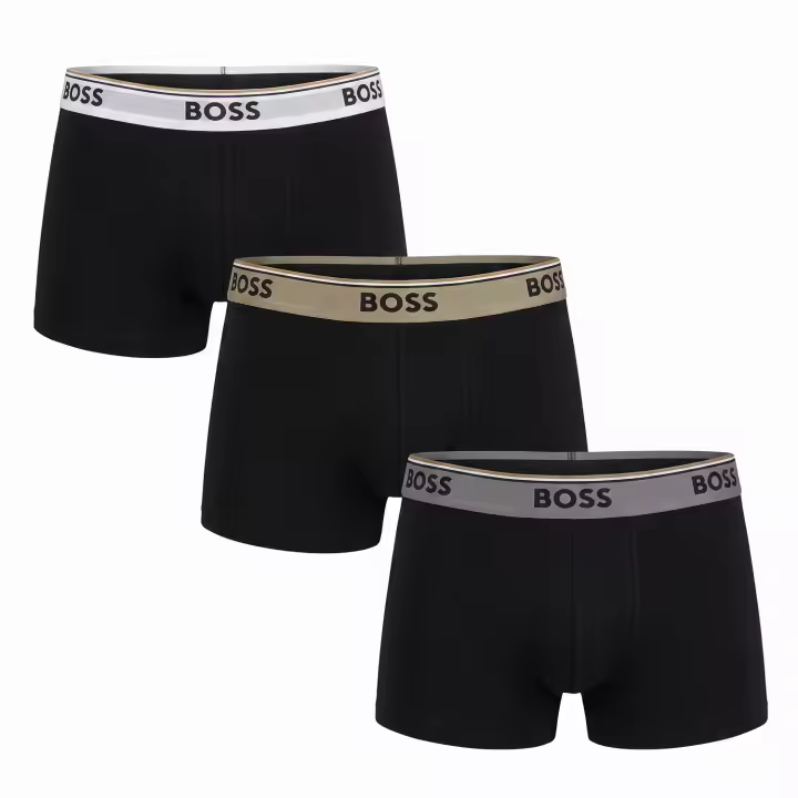 Hugo Boss-Pack 3 Bóxer Hombre de Algodón 50554693 - 1