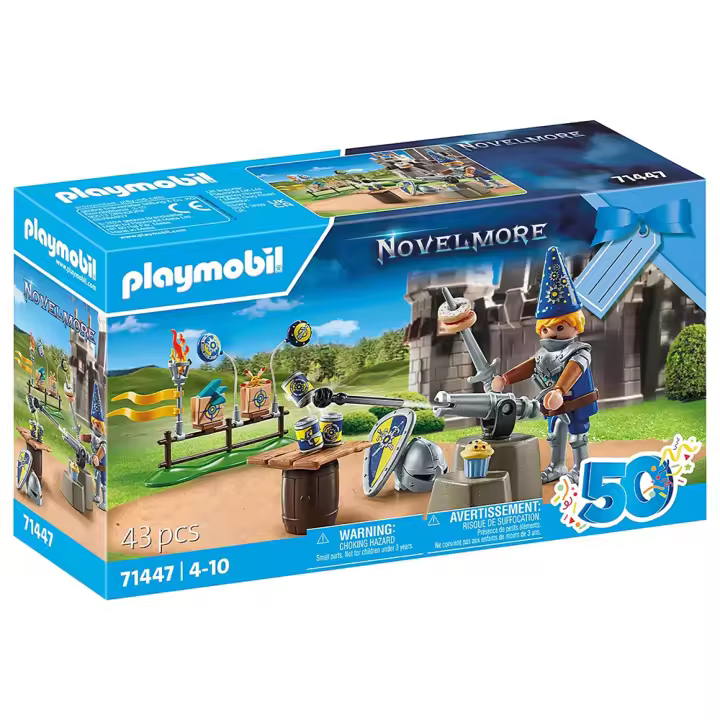 PLAYMOBIL NOVELMORE - CUMPLEAÑOS DE CABALLEROS MEDIEVALES, 71447, LICENCIA OFICIAL - 1