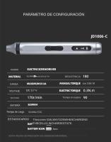 Juego De Destornilladores Eléctricos De Precisión 51 En 1 Multifuncional Con Recarga Rápida Y Bits Magnéticos Para iPhone Laptop Reloj PC Herramienta Eléctrica Para DIY En El Hogar - details 11