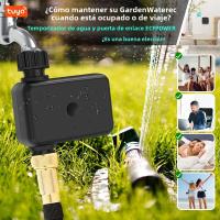 Timer De Agua Automático Con Wifi Hub 2-Enchufe Sistema De Riego Para Jardín Soporte De Alexa Tuya Programador De Riega Herramientas - details 14