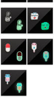 1Pcs Encantador De Zapatos Médicos Luminoso Para Enfermera Decoración Para Estetoscopio Y Siringa Charms Para Mujeres Y Hombres - details 4