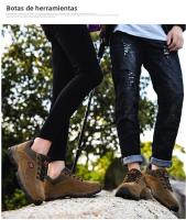 Zapatos Casuales De Cuero Para Hombres Y Mujeres Con Peluche Cálido Talla 49 Antideslizantes Transpirables Para Primavera Otoño Verano Y Invierno - details 18