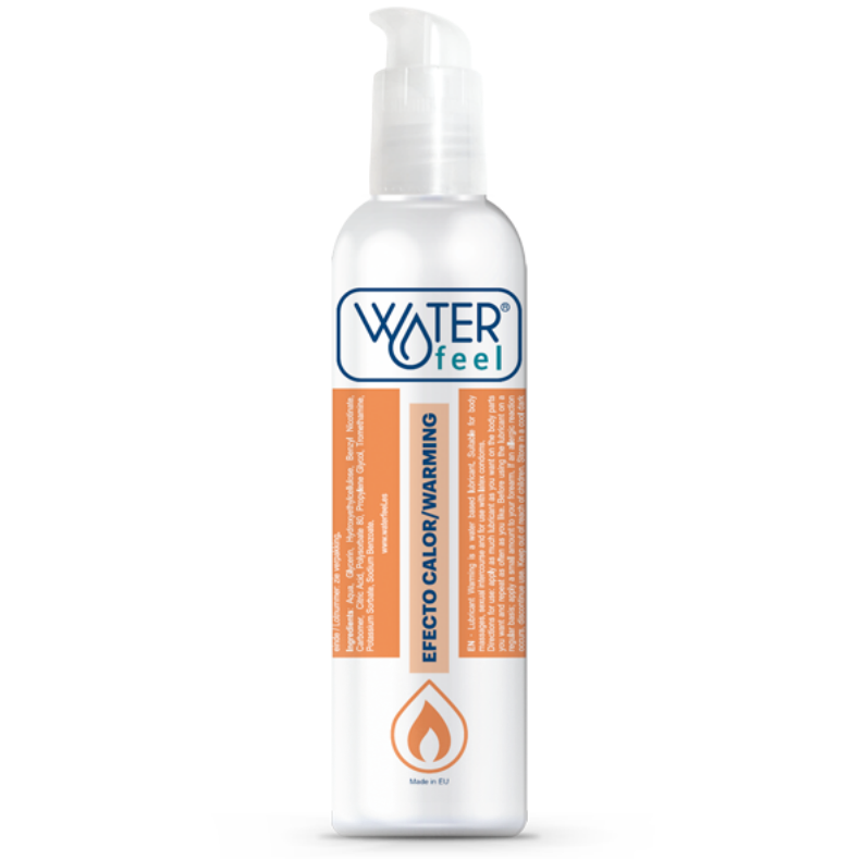 Lubricante Waterfeel Base Agua 175 Ml - Sabores Fresa o Nube de Azúcar