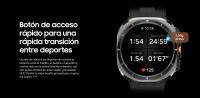 Samsung Galaxy Watch Ultra (2025) (LTE, 47 mm), Smartwatch LTE con IA, Titanio, Botón Personalizable, Control de Salud, Resistencia al agua de 10 ATM IP68, Batería de larga duración-Power saving mode Up to 100 hrs - details 31