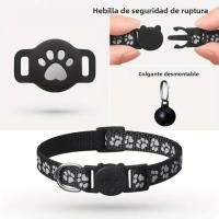 Collar Para Gatos Compatible Con Apple Airtag Con Campana Cierre De Seguridad Ajustable Reflectante Para Gatos Y Perros Recién Nacidos - details 9
