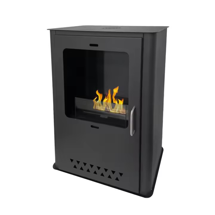 Estufa de bioetanol chimenea biochimenea de suelo LUISA L50xD30xH68 - 1