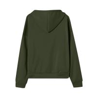 Sudadera De Mujer Con Capucha Abrigo Casual De Color Sólido Otoño E Invierno Con Bolsillos Y Cierre De Cremallera Largo Manga Para Calle - details 32