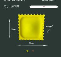 2pcs Almohadilla De Cuchara Creativa En Forma De Galleta Silicona Cartoon Para Escritorio Aislante Térmico Y Antideslizante - details 3