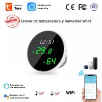 Sensor De Temperatura Y Humedad Inteligente Tuya USB Monitoreo Remoto Por App Para El Hogar Inteligente Compatible Con Alexa Y Google Assistant - details 0