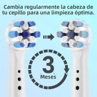 Cabezales De Cepillo De Dientes Compatible Con Oral B iO Para Adultos Paquete Opcional De 4/8/12 Reemplazo Para iO 2/3/4/5/6/7/8/9/10 - details 5