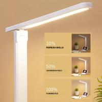 Lámpara De Mesa Plegable USB Con Protección Ocular 4800mAh LED Táctil Rechargeable 3 Colores Luz Nocturna Para Lectura Y Dormitorio - details 2